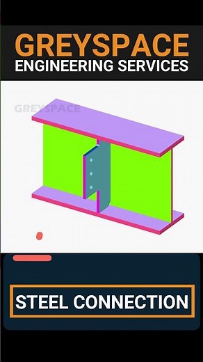 Understanding steel beam to beam connection | shear connection | construction | steel fabrication