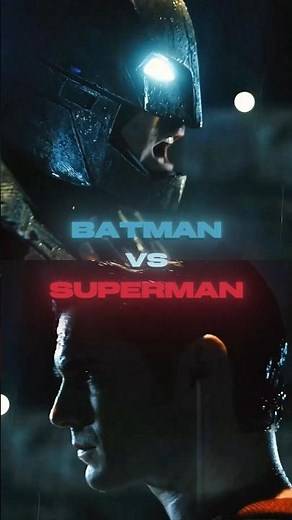 Batman vs Superman | Comparison