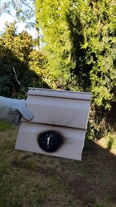 Watch us applying a small blowtorch to vinyl cladding | Cladding Australia | Facebook