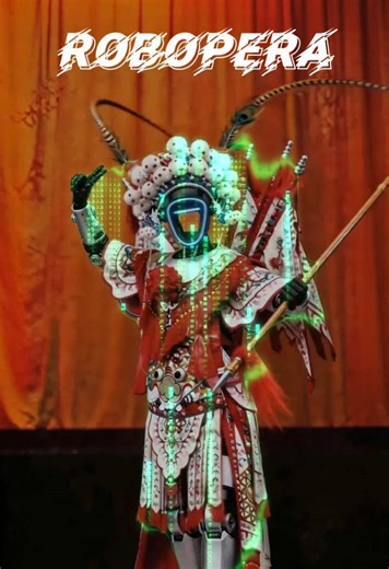 Future meets Tradition: Robot's EPIC Peking Opera! 当机器人学会了中国戏曲传统技艺！ #Robot #opera #unitree #robopera