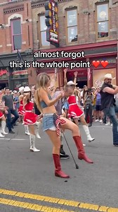 We cannot get over this sweet moment of DASHA dancing with fans at #CMAfest 🥹❤️ | The Country Network