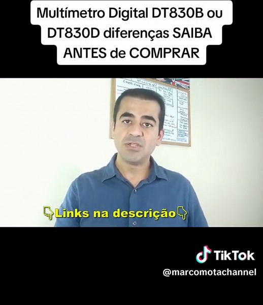 Multímetro Digital DT830B ou DT830D diferenças SAIBA ANTES de COMPRAR #multímetro #digital #dt830 #bom #barato #medição #dicas #comprar #parati #paravoce #foryou #medir