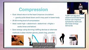 Many people with dysautonomia experience blood pooling, which occurs when blood collects in the legs and hands rather than being pumped back to the heart. Compression clothing is tight–fitting clothing that can help reduce blood pooling by pushing blood back toward the heart. There are many types of compression clothing, including socks, stockings, leggings, full-body suits, and abdominal binders. Watch this video in full over on YouTube: https://youtu.be/LTKTq-srCHU?si=xVu97r1DzZgwKkP1 More on 
