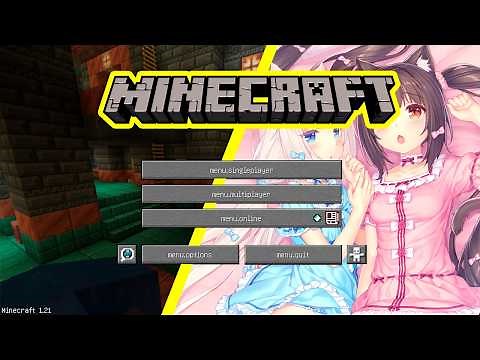 Cómo Personalizar el menú de Minecraft Java/Bedrock SIN MODS