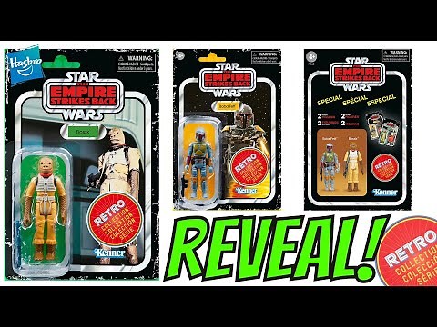 Star Wars Retro Collection Boba Fett & Bossk Bounty Hunter 2 Pack Revealed! FIRST LOOK!