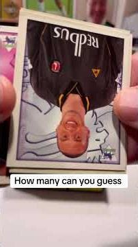 I open 2 packs of Merlin’s Premier League 2001 stickers - how many did you guess right? #gotgotneed