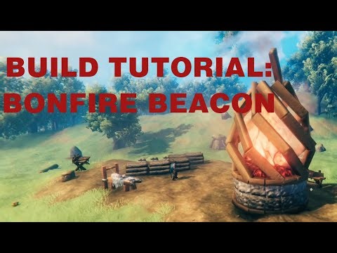 Valheim Building Tutorial: Bonfire Beacon