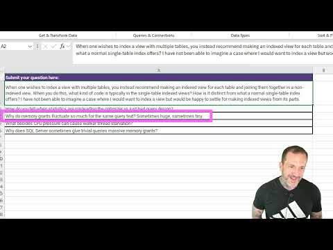 SQL Server Performance Office Hours Episode 65