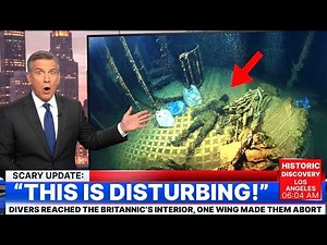 Divers Reached the Britannic’s Interior, One Wing Made Them Abort