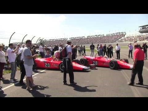 1968 STP Lotus Turbine exhibition at Indy 500