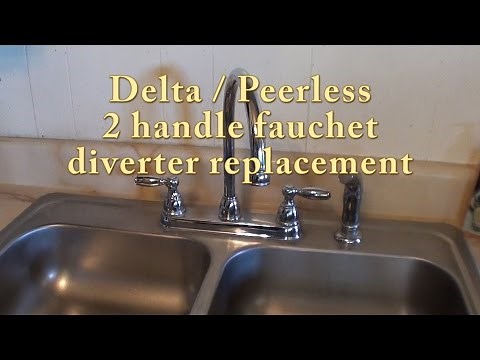 Delta / Peerless 2 handle faucet diverter replacement. RP41702