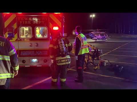 Tewksbury Fire Department MedFlight operations 12/9/22