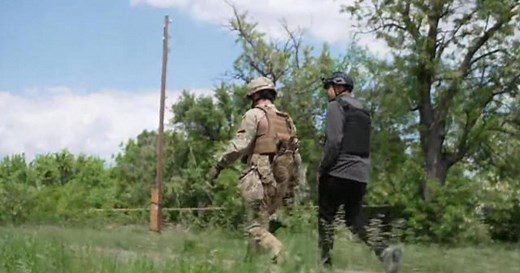 On the frontlines of war in Ukraine