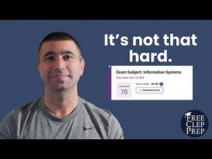 Information Systems CLEP | The Truth About This Exam