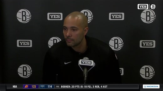 1.8K views · 17 reactions | Birthday Win!  Head Coach Jordi Fernández shares his thoughts on the Nets overall performance against the Timberwolves. | YES Network | Facebook