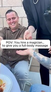 Discover the Magic of Asian Massage: Surprising Reactions & Mysteries Revealed! #magic #shorts