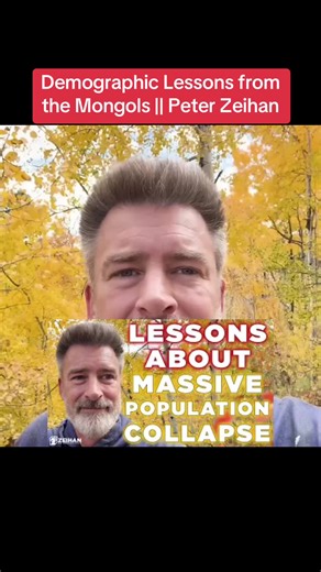 Demographic Lessons from the Mongols || Peter Zeihan #zeihanongeopolitics #news #fyp