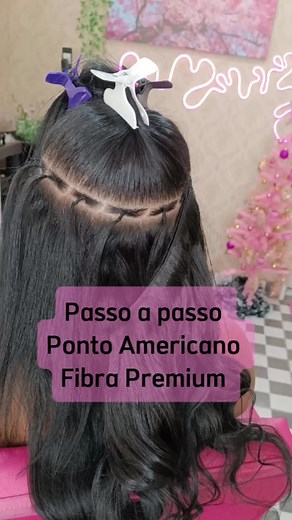 Ponto Americano: Tutorial de Mega Hair Passo a Passo