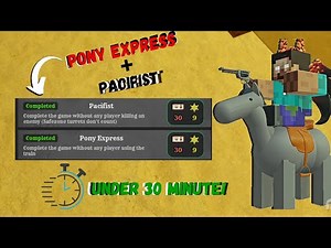 Easiest and Fastest Way To Complete Pony Express and Pacifist Challenge In Dead Rails | Roblox
