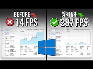 🔧WINDOWS: HOW TO OPTIMIZE PERFORMANCE FOR GAMING | Speed Up Low-End/Old PC✔️