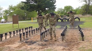 Who can leave the most requests? The Combat Conditioning Course is an excellent test of trainees’ endurance, stamina, and physical fitness as they run across the variety of obstacles. #May282020C119 #FortSillPhotography Order here - https://fortsillphotography.com/ | Fort Sill Unit Photography