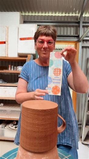 2.8K views · 36 reactions | Printing cups while the kiln ticks away....