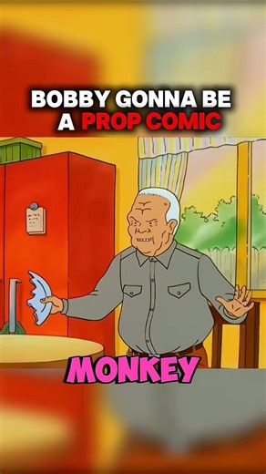 Bobby Gonna Be a Prop Comic 🤓 #shorts #kingofthehill #bobbyhill #hankhill #familyguy #cartoons