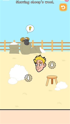 Shaving Sheep's Wool 😳😲 #shorts