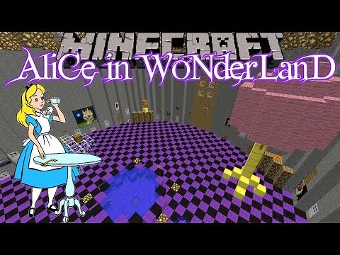 Minecraft: Alice in Wonderland (Custom Map) - Part 1