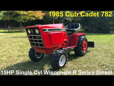 Cub Cadet 782 Diesel Repower