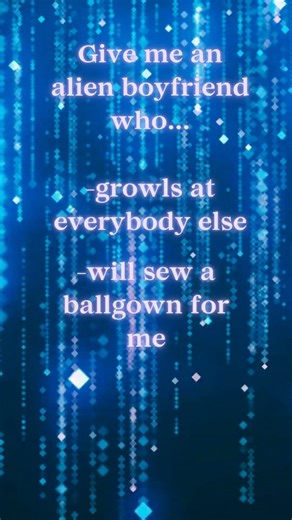 a growly alien boyfriend ✨️✨️✨️ #alienromance #scifiromance