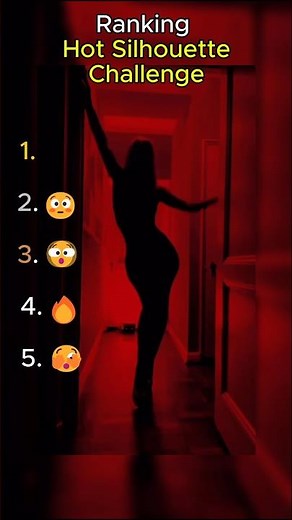 Ranking the Best Hot Silhouette Challenge 🥵