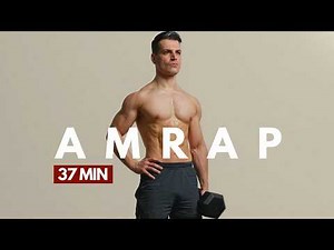 12 Intense AMRAP Complexes | 35 MIN FULL BODY DUMBBELL WORKOUT (Strength + Core)