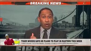 22K views · 311 reactions | Stephen A. Smith wants to see Tiger Woods win it all at the Masters  "You got three majors to go to tie the record for all-time, you got four to go to eclipse it. ... Other than him being healthy ... We want to see if he's going to catch that all-time record." | ESPN First Take | Facebook