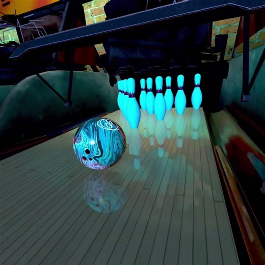 VR Boling is Art #bowling #gaming #vrarcade #bowlingcenter