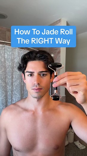 Marcos Philip (@itsmarcosphilip)’s video of how to use gua sha
