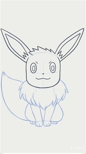 How to draw Eevee #like#drawing#subscribe#art#animeart#