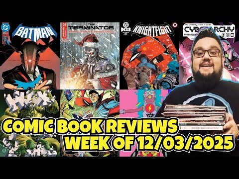COMIC BOOK REVIEWS FOR THE WEEK OF 12/03/2025 | NEXT ISSUE COMIC BOOKS