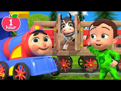 Choo-Choo Train +More Lalafun Nursery Rhymes & Kids Songs