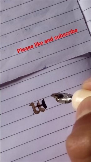 how to write letter 'w' in #gothic #script #satisfying #calligraphy #blackletter #lettering #howto 🎨