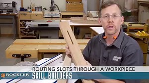 2.3K views · 27 reactions | Learn how to cut a centered slot through a thick workpiece without needing an extra long router bit to extend through the entire workpiece. Shop router bits at https://bit.ly/2YqWeTu | Rockler Woodworking and Hardware | Facebook
