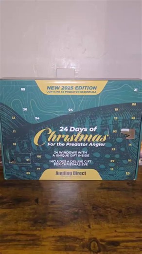 On day 4 we've got an ADVANTA terminal tackle box🎁 sure it will come in handy👍 #christmas #adventcalendar #fishing #fyp #trend