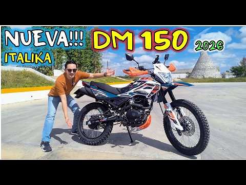 ▪️New DM150 2026 From Italika || They totally revamped it!!! || Review || Sound || Height ||