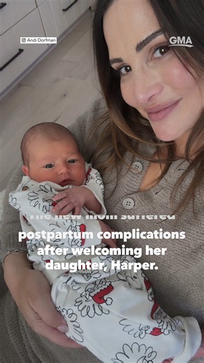 "Bachelorette" star Andi Dorfman is on the mend after undergoing surgery from postpartum complications. https://abcnews.link/Um72SPa | Good Morning America