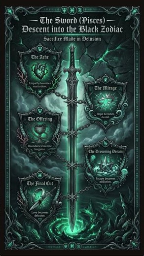 Black Zodiac Pisces: The Sword’s Holy Wound