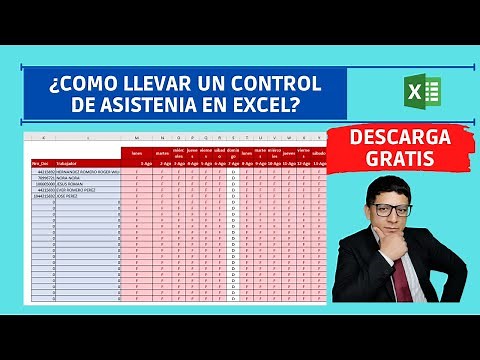 Free Excel template for attendance tracking | How to track attendance in Excel