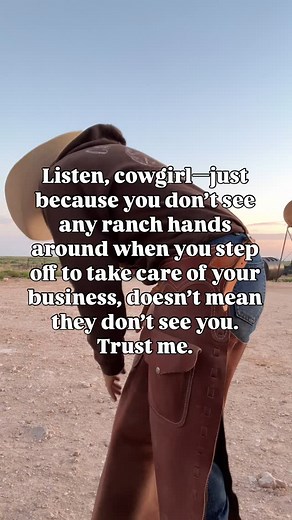 She rode with grit, grace, and absolutely zero bathroom privacy. #LifeOnTheRange #CowgirlProblems | The Fence Builder’s Wife