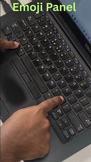 "Secret Emoji Shortcut on Windows 😲 | Win + . (Period) Trick!" #short #viral #trending #howto