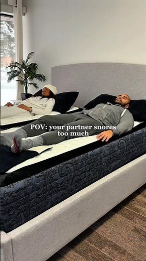 If your partner snores, introducing ANTI SNORE MODE.