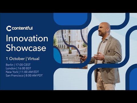 Contentful Innovation Showcase Live (Oct 2025)
